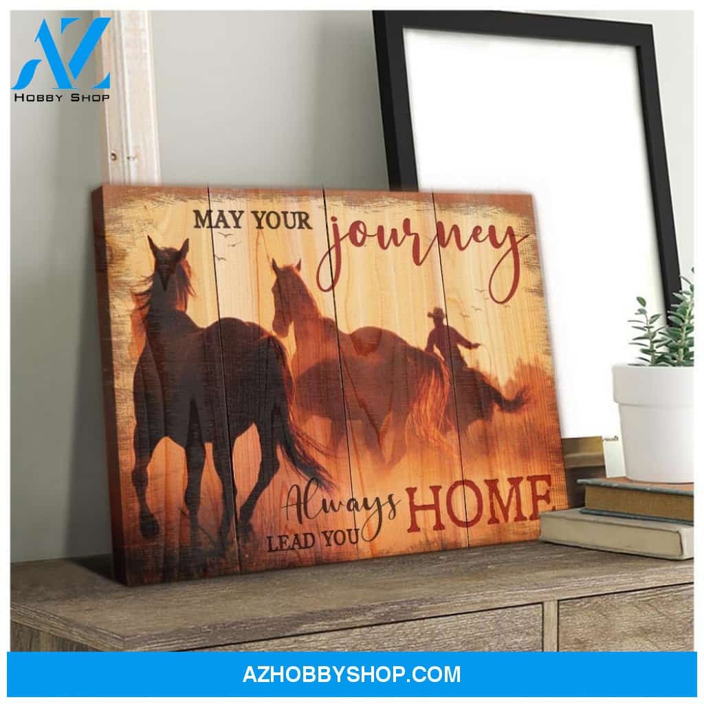 Home Horse Wall Art Canvas
