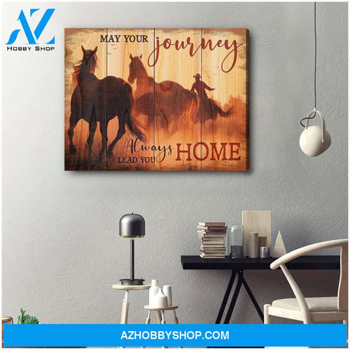Home Horse Wall Art Canvas