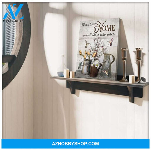 Home Hummingbird Wall Art Canvas