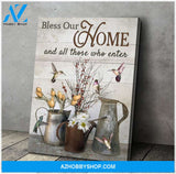 Home Hummingbird Wall Art Canvas