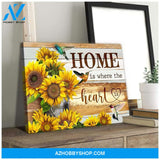 Home Hummingbird Wall Art Canvas