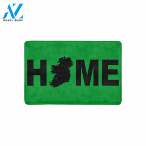 HOME IRISH Doormat 23.6" x 15.7" (New) | Welcome Mat | House Warming Gift