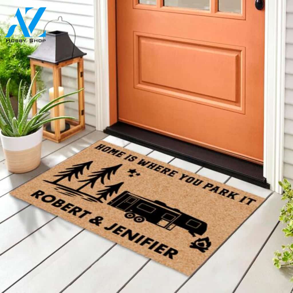 Home Is Where You Park It - Doormat