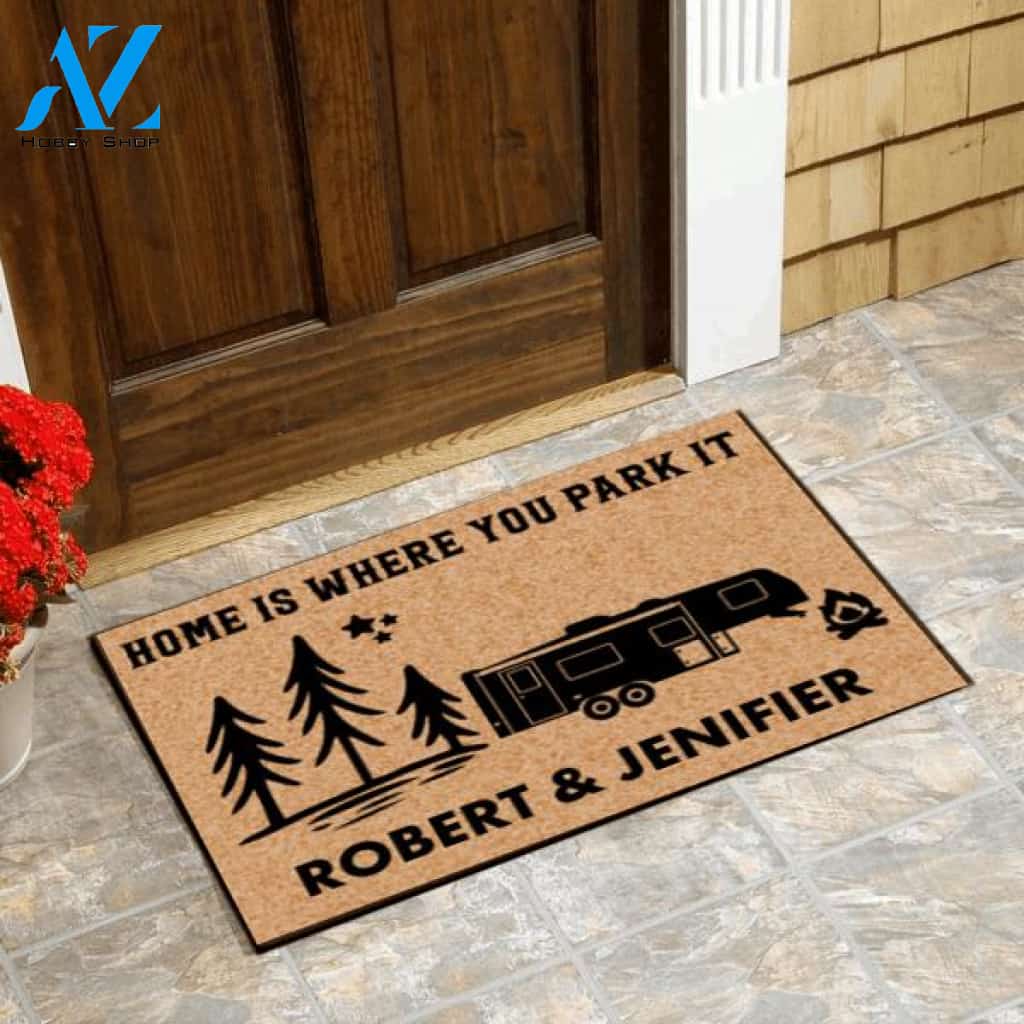 Home Is Where You Park It - Doormat