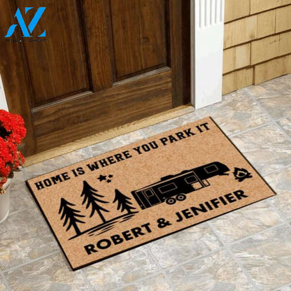 Home Is Where You Park It - Doormat