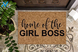Home of the Girl Boss Doormat | Welcome Mat | House Warming Gift