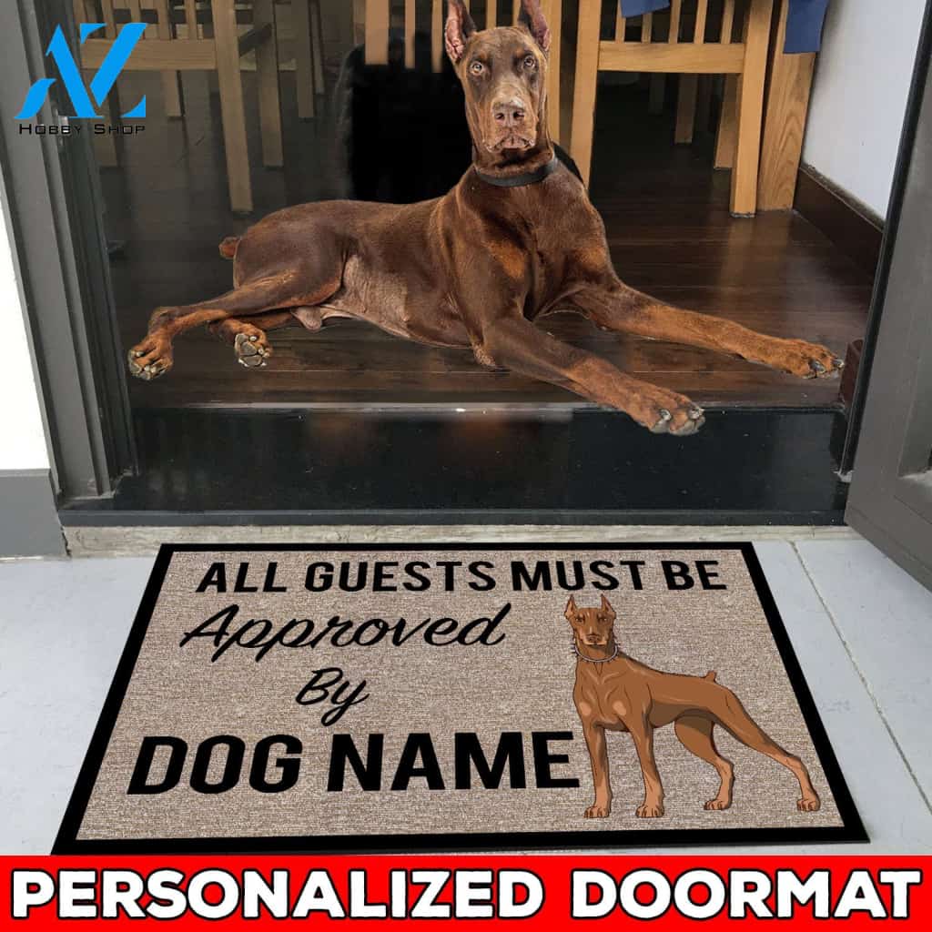HOME Personalized Your Logo & Your Family Text Doormat 23.6" x 15.7" | Welcome Mat | House Warming Gift
