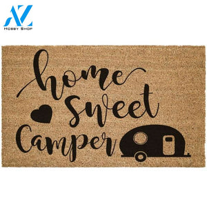 Personalized Name Family House Home Sweet Camper Indoor And Outdoor Doormat Welcome Mat House Warming Gift Home Decor Funny Doormat Gift Idea