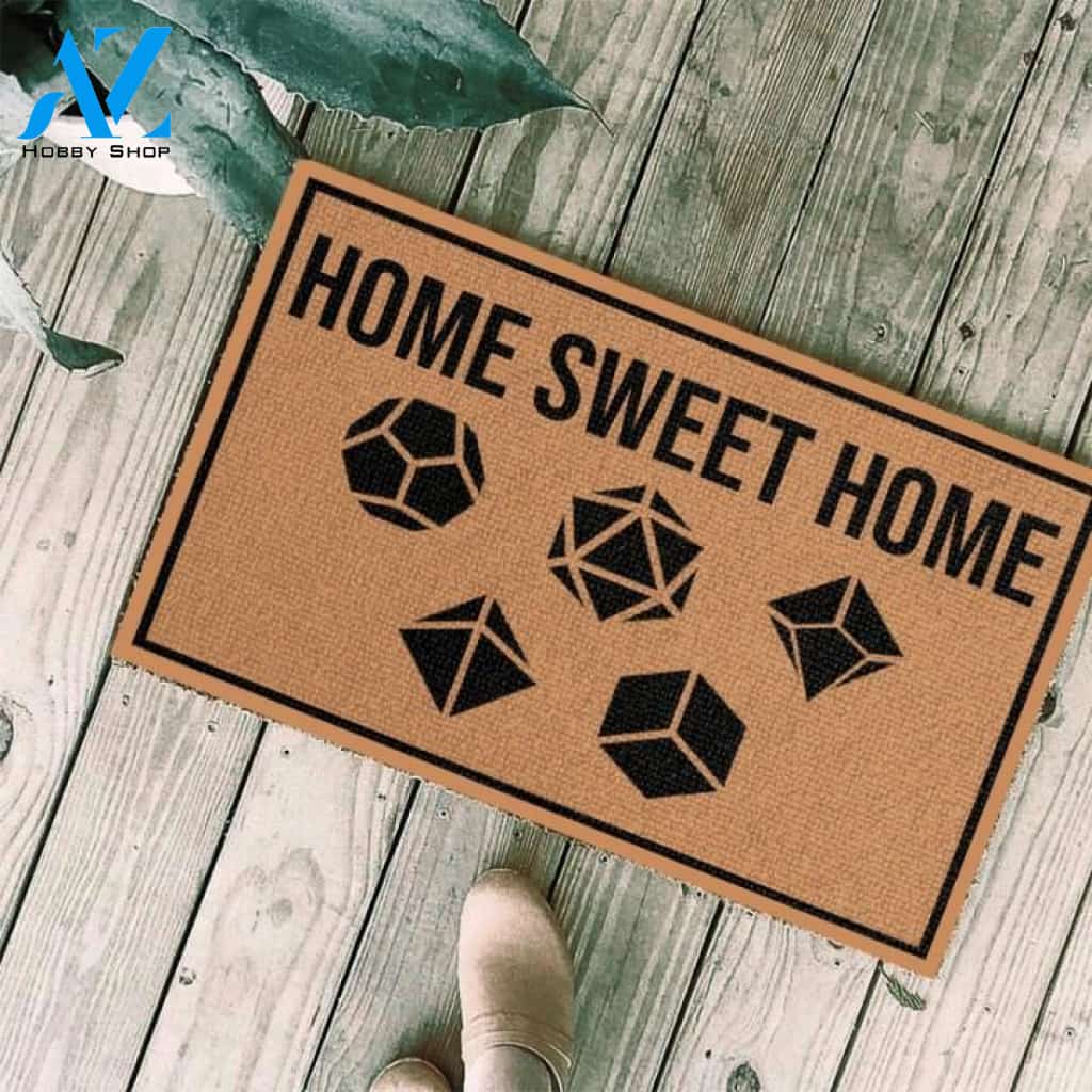 Home sweet home D&D Doormat | Welcome Mat | House Warming Gift