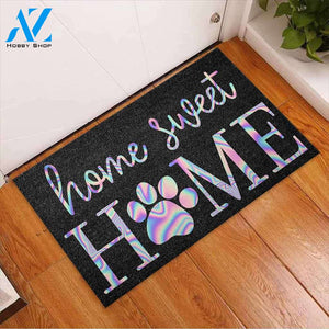 Home Sweet Home - Dog Coir Pattern Print Doormat