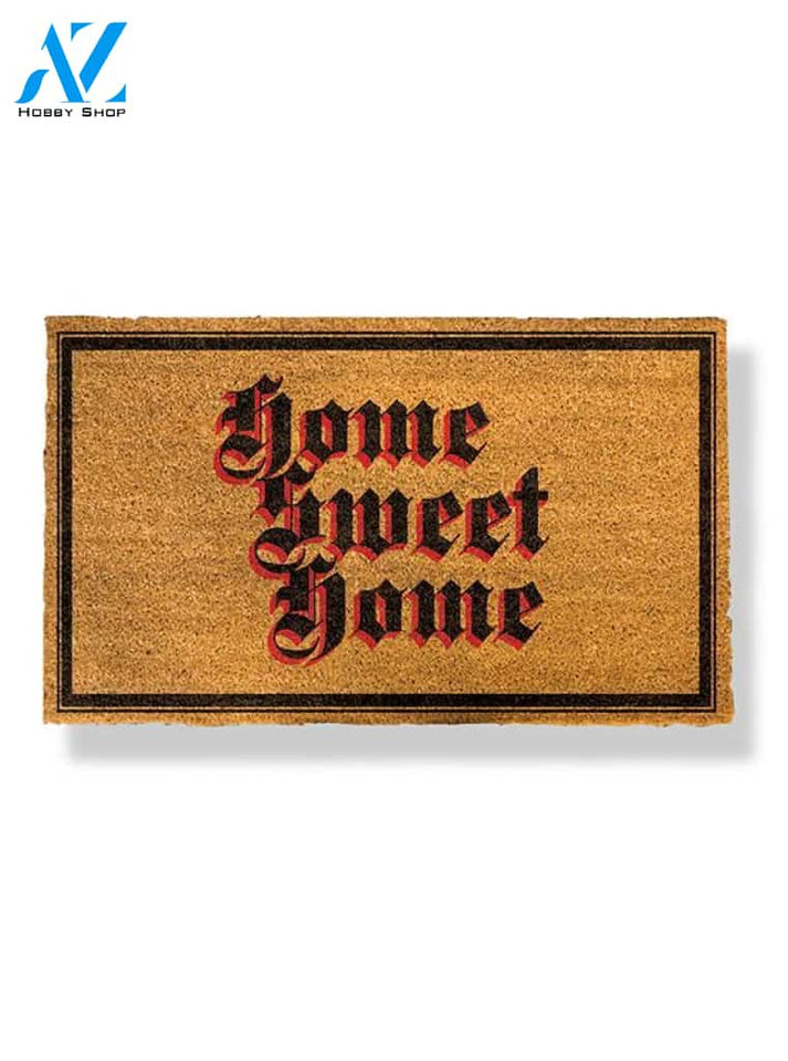 Home Sweet Home Doormat by Funny Welcome | Welcome Mat | House Warming Gift