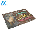 Home Without A Cute Dachshund Printed Doormat Home Decor