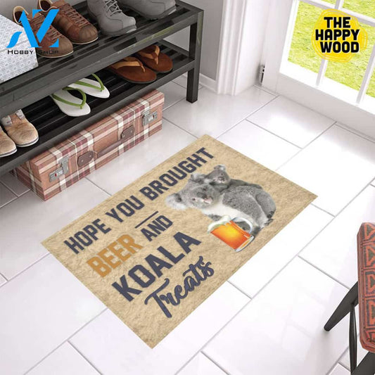 Hope You Bought Beer And Labrador Treats Doormat