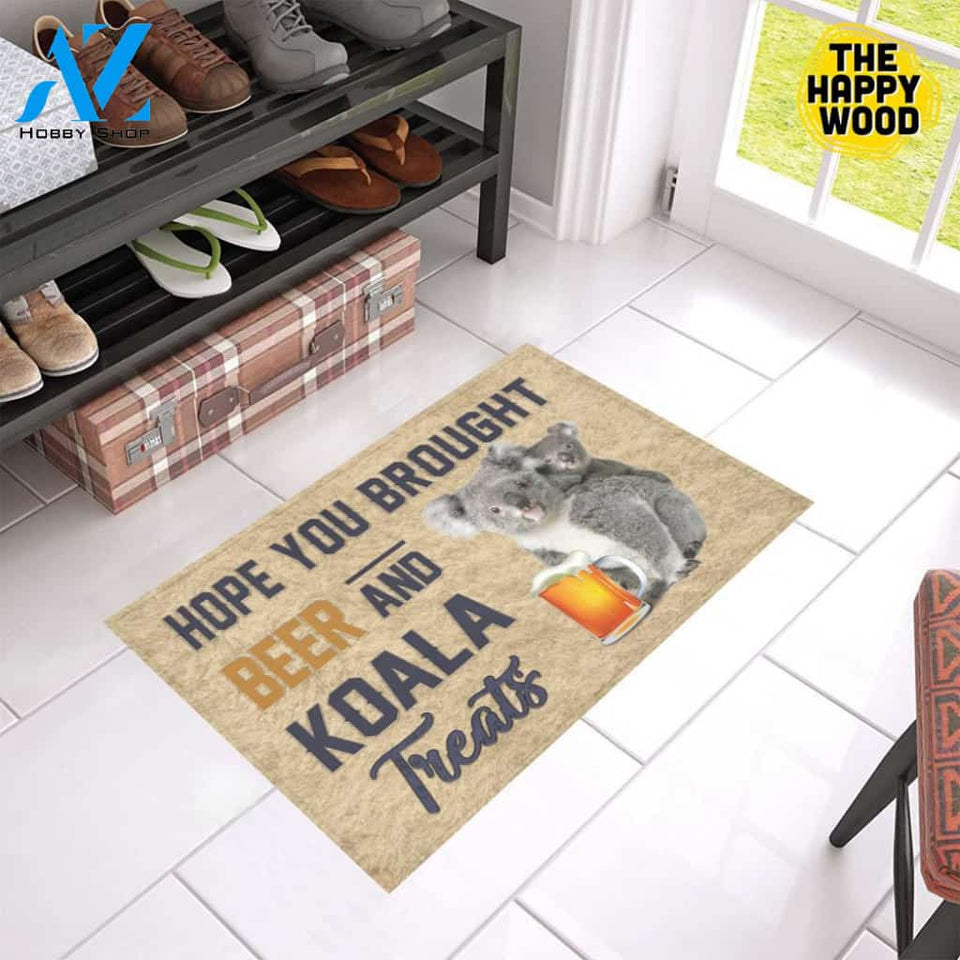 Hope You Bought Beer And Labrador Treats Doormat
