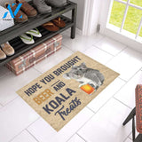 Hope You Bought Beer And Labrador Treats Doormat