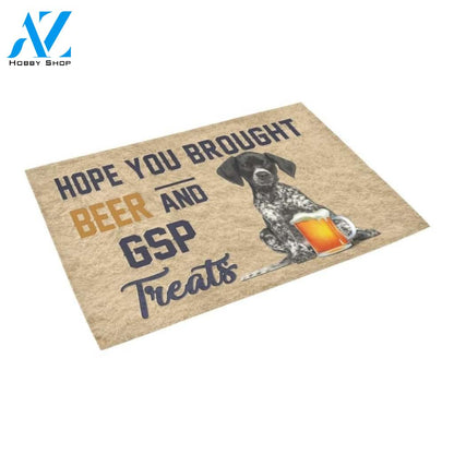 Hope You Brought Beer And GSP Printed Doormat Home Decor
