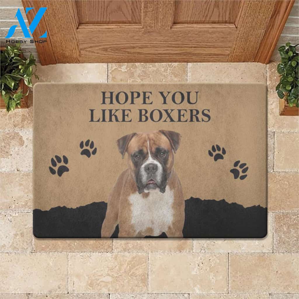 Hope You Like Boxers Doormat | Welcome Mat | House Warming Gift