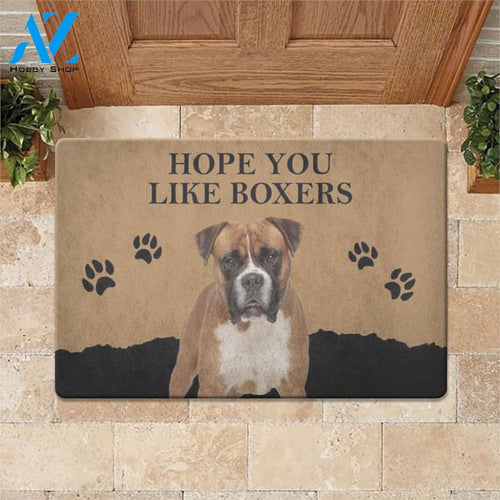 Hope You Like Boxers Doormat | Welcome Mat | House Warming Gift
