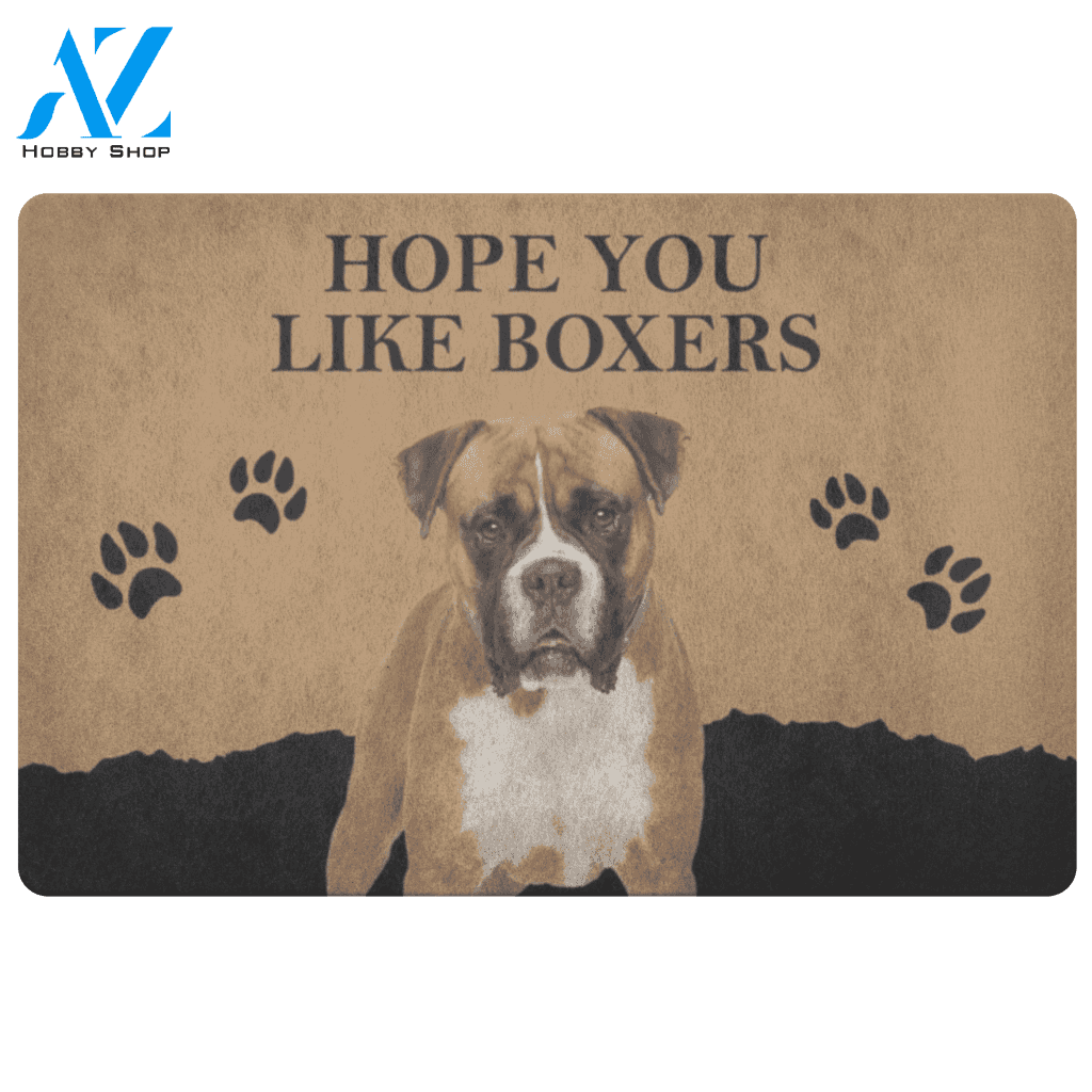 Hope You Like Boxers Doormat | Welcome Mat | House Warming Gift