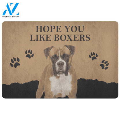Hope You Like Boxers Doormat | Welcome Mat | House Warming Gift