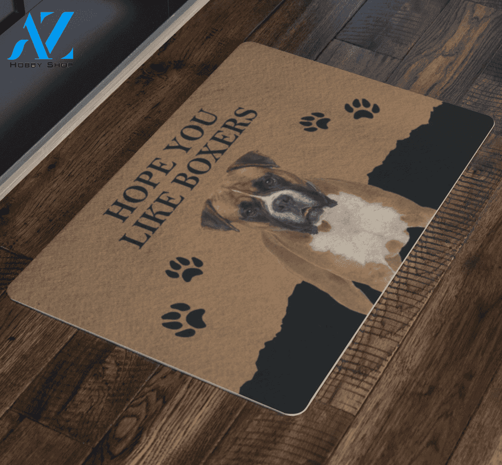 Hope You Like Boxers Doormat | Welcome Mat | House Warming Gift