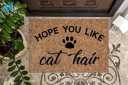 Hope You Like Cat Hair Doormat | Welcome Mat | House Warming Gift