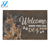 Hope You Like German Shepherd's Hair Printed Doormat Home Decor