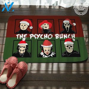 Horror Characters Christmas Doormat