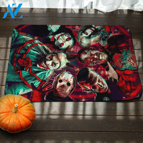 Horror Characters Doormat