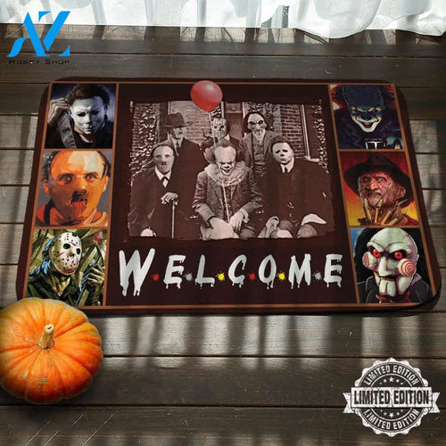 Horror Characters Welcome Doormat