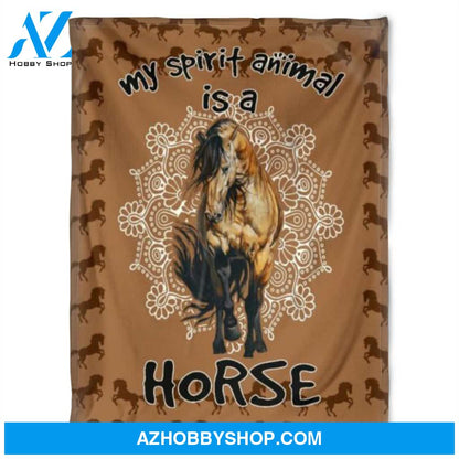 Horse Blanket, Fleece Blanket, Love Horses. Gift Home Decor Bedding Couch Sofa Soft And Comfy Cozy