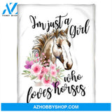 Horse Blanket, I'm Just A Girl Who Loves Horse