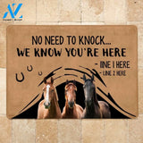 Horse M288 Camping Custom Doormat All Over Printed (6228)