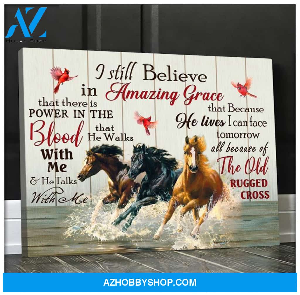 Horse Canvas - Hanging Art Above Sofa