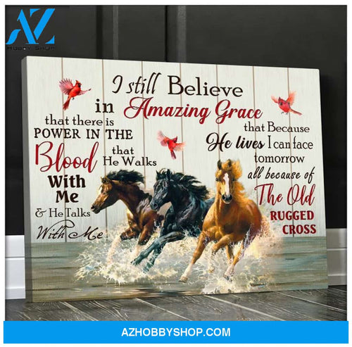 Horse Canvas - Hanging Art Above Sofa