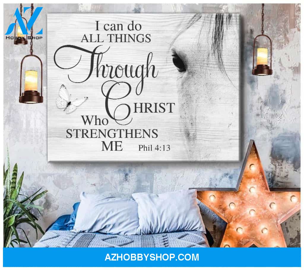 Horse Canvas - Hanging Art For Living Room