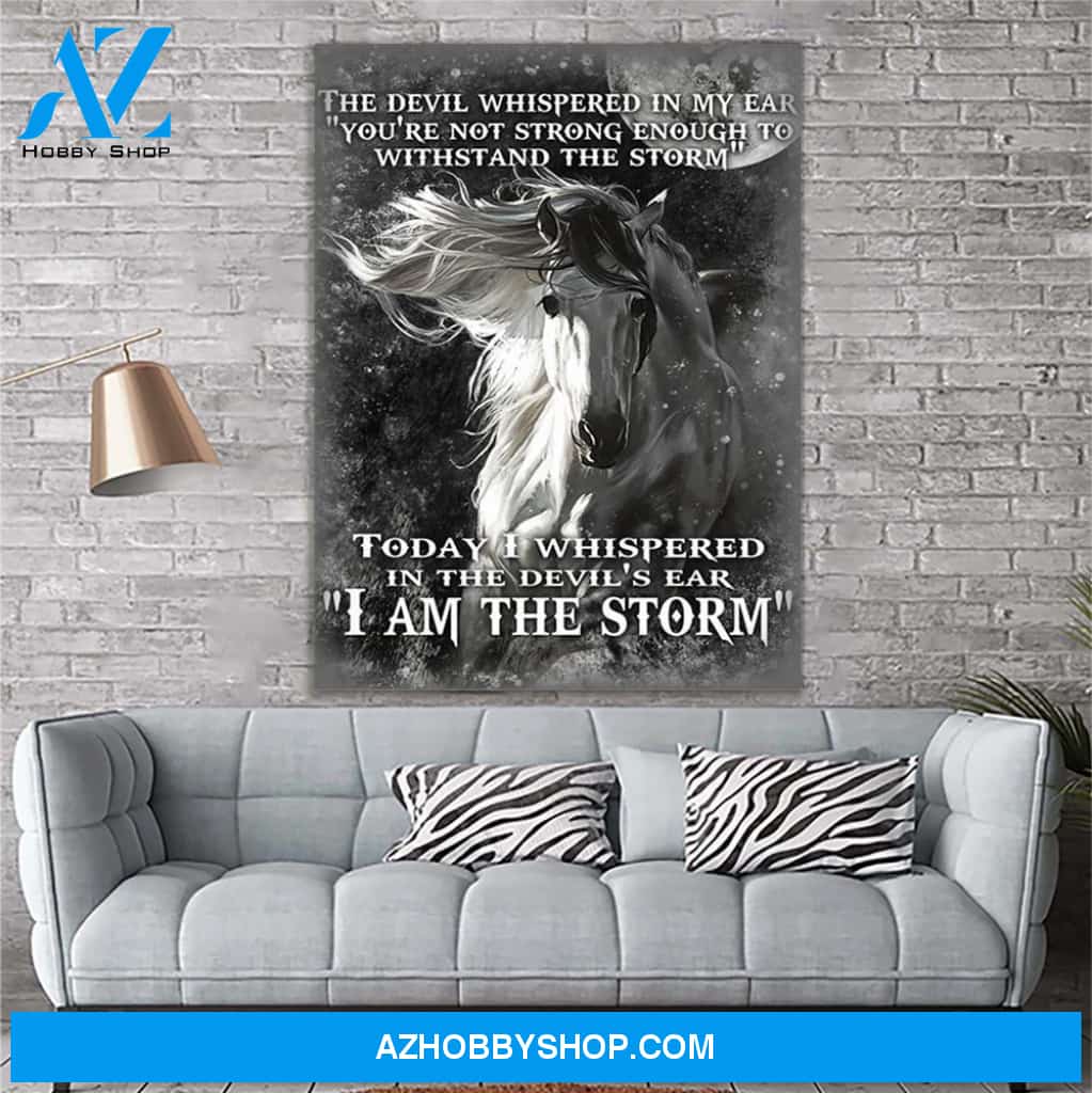 HORSE Canvas Print Wall Art - Matte Canvas