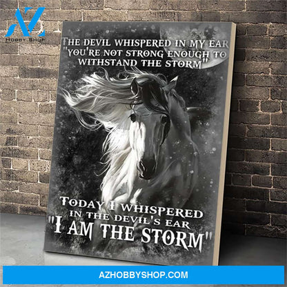 HORSE Canvas Print Wall Art - Matte Canvas