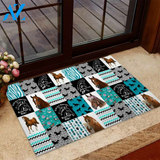Horse Lovers Horse Pattern Doormat | Welcome Mat | House Warming Gift