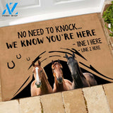 Horse M288 Camping Custom Doormat All Over Printed (6228)