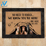 Horse M288 Camping Custom Doormat All Over Printed (6228)