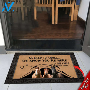 Horse M288 Camping Custom Doormat All Over Printed (6228)