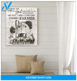 Horses So God made a farmer Farm Canvas Wall Art Decor