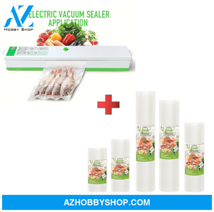 Household Vacuum Sealing Machine Greenwith5Rolls / Eu