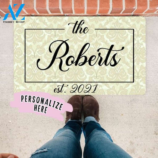 Housewarming Gift, Wedding Gift, Custom Doormat, Personalized Doormat, Closing Gift, Welcome Doormat, Front Door Mat, Monogram Rug