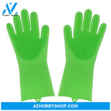 Housework Kitchen Cleaning Gloves Brightgreen