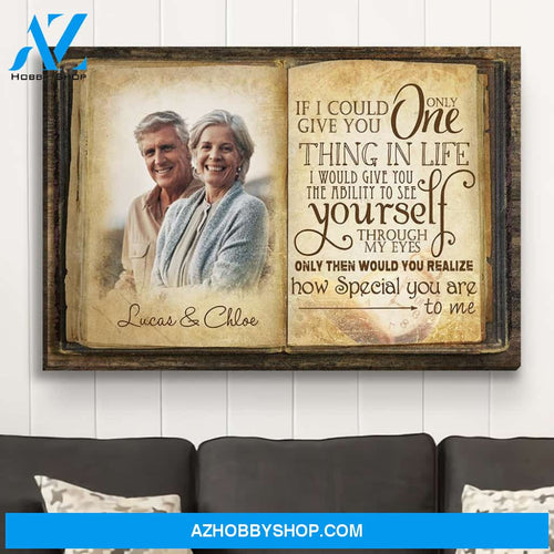 How Special You Are - Personalized Custom Photo Canvas