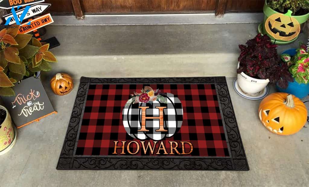 Howard DM13, Front Door Mat, Front Door Rug, Doormat, Custom Doormat All Over Printed (6228)