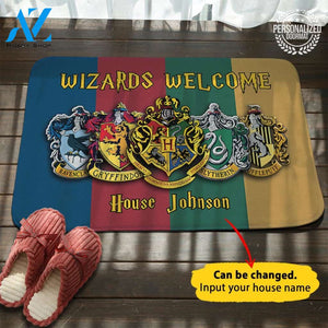 HP Personalized House Name Doormat