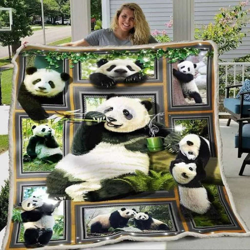 Huge Panda Blanket